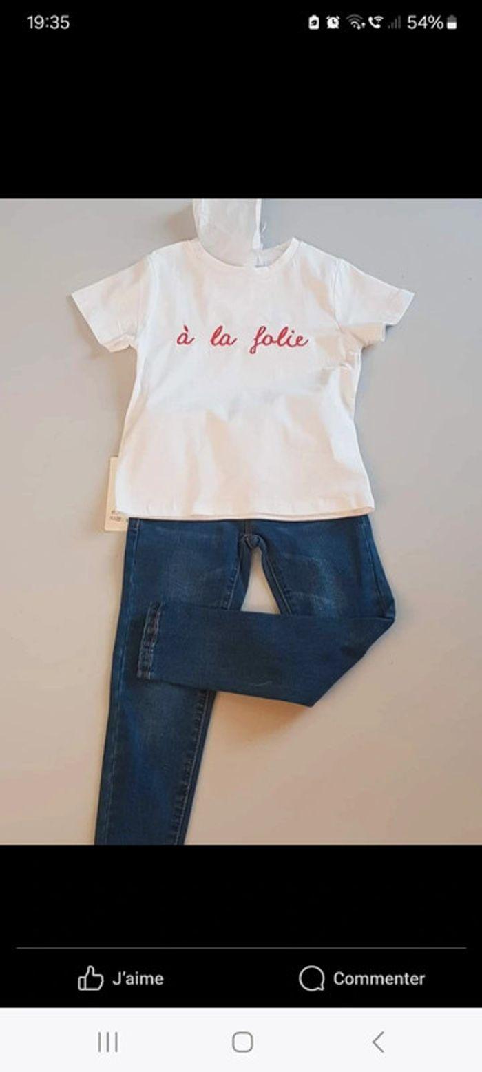 T shirt a la folie enfant - photo numéro 3