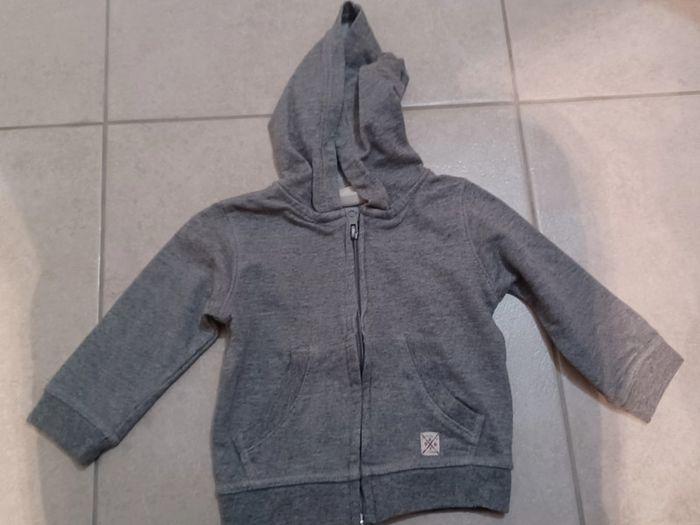 Veste zippée à capuche Zippy 9-12 mois