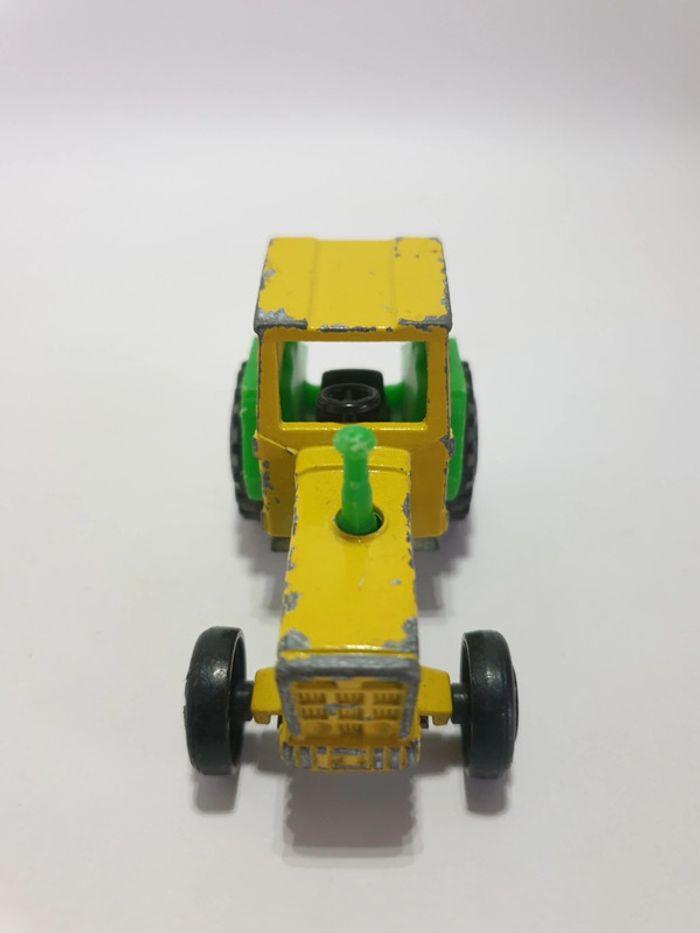 Tracteur Jaune/Vert Majorette 208 - 1/60 Made in France 🇫🇷 - photo numéro 3