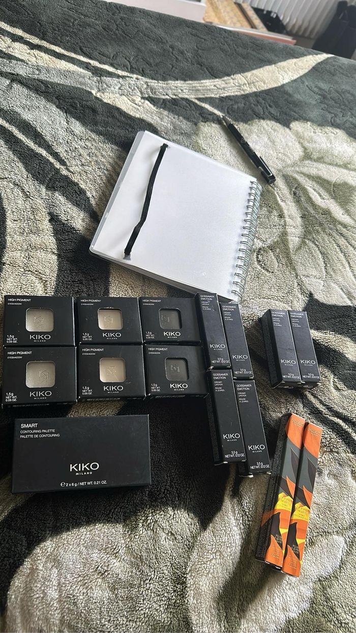 Lot maquillage makeup kiko neuf étiquette - photo numéro 1