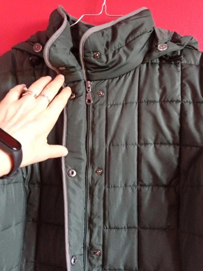 Parka Longue vert foncé excellent état. Taille 42/44 - photo numéro 4