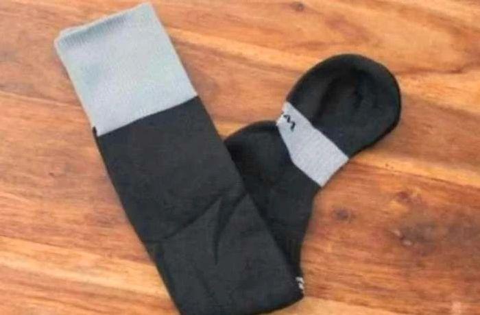 Chaussettes hautes  de  sport  - Noires  -  39/41  - Kipsta - photo numéro 10