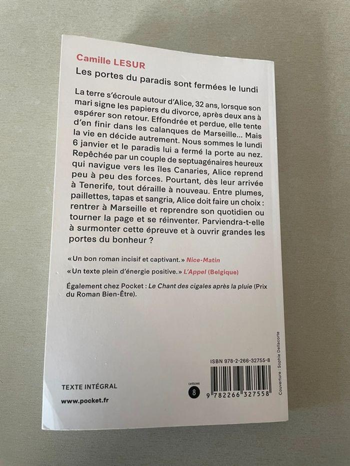 Livre « Les portes du paradis sont fermées le lundi » de Camille Lesur - photo numéro 2