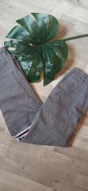 Pantalon cargo à carreaux