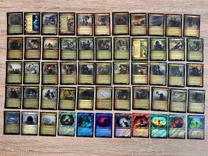 Lot de 700 cartes lord of the rings ( seigneur des anneaux) magic the gathering ENG - photo numéro 16