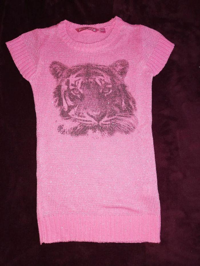 Robe pull fille 4 ans