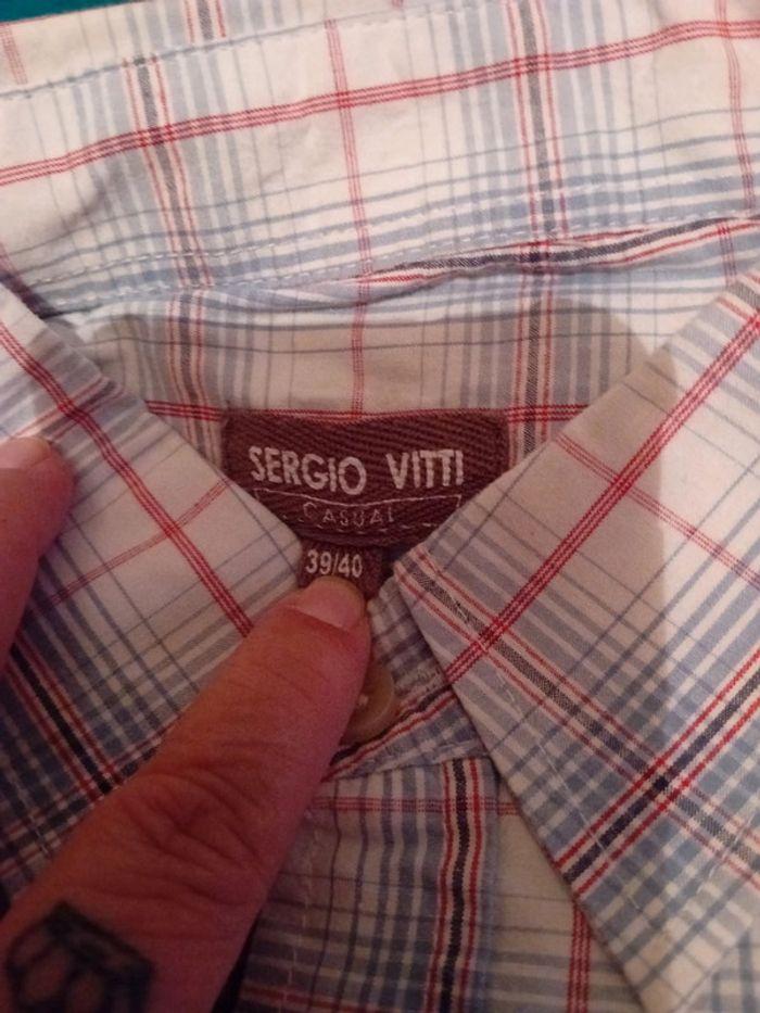 Chemise à carreaux très peu portée taille L - photo numéro 4