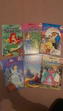 Lot 6 livres Disney