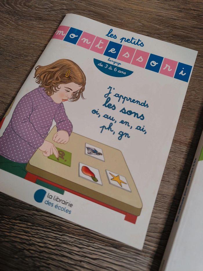 Lot de 2 livres Montessori pour apprendre à lire. - photo numéro 4