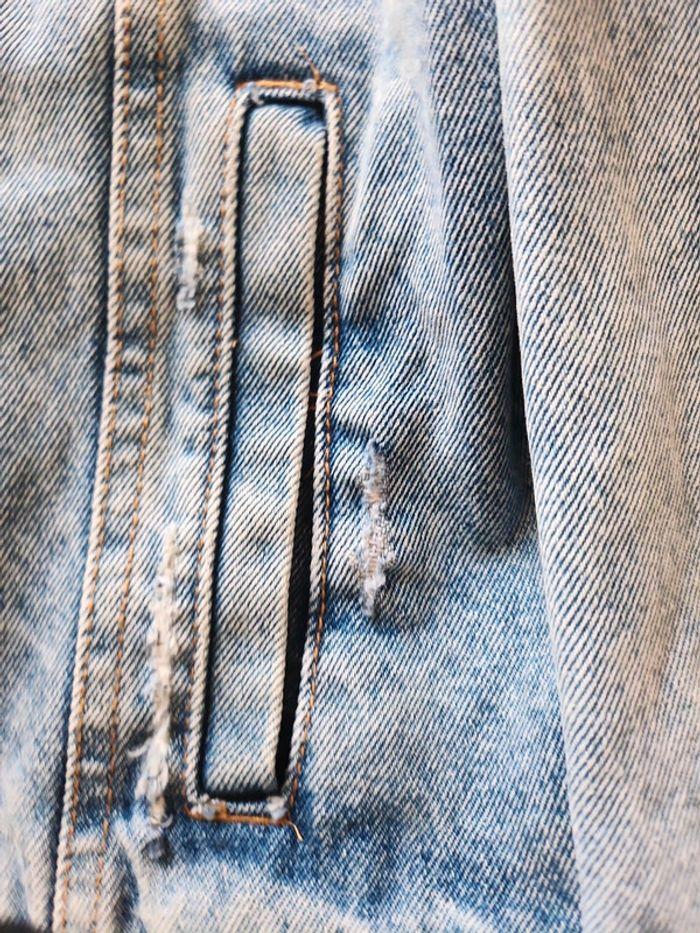 Veste en jean zara man taille M - photo numéro 6