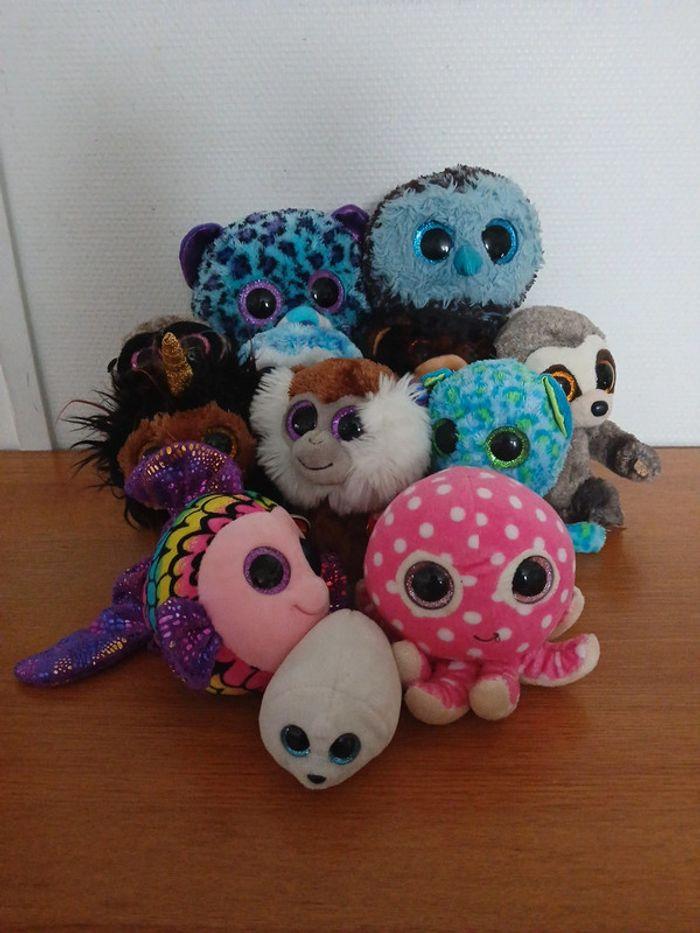 Lot peluches TY - photo numéro 1