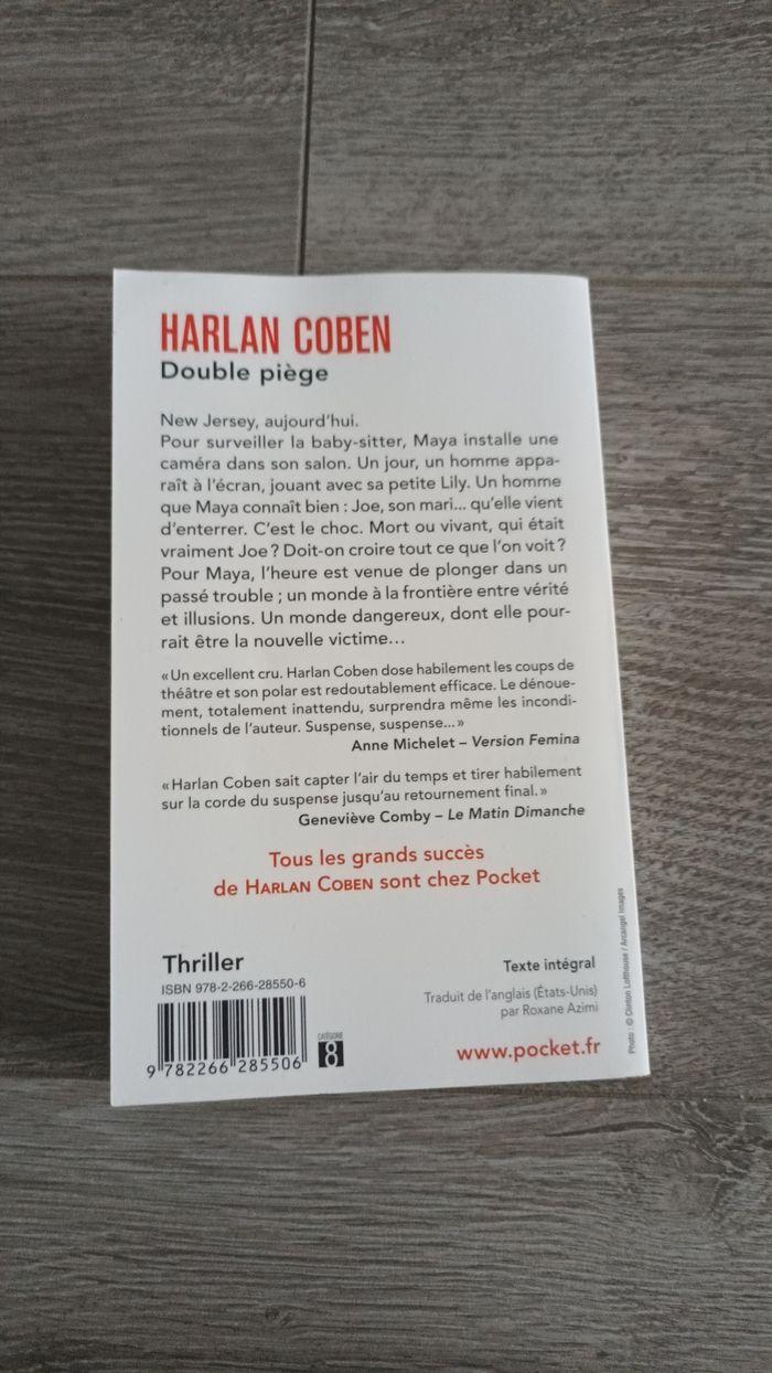 Livre Double piège d'Harman Coben - photo numéro 2