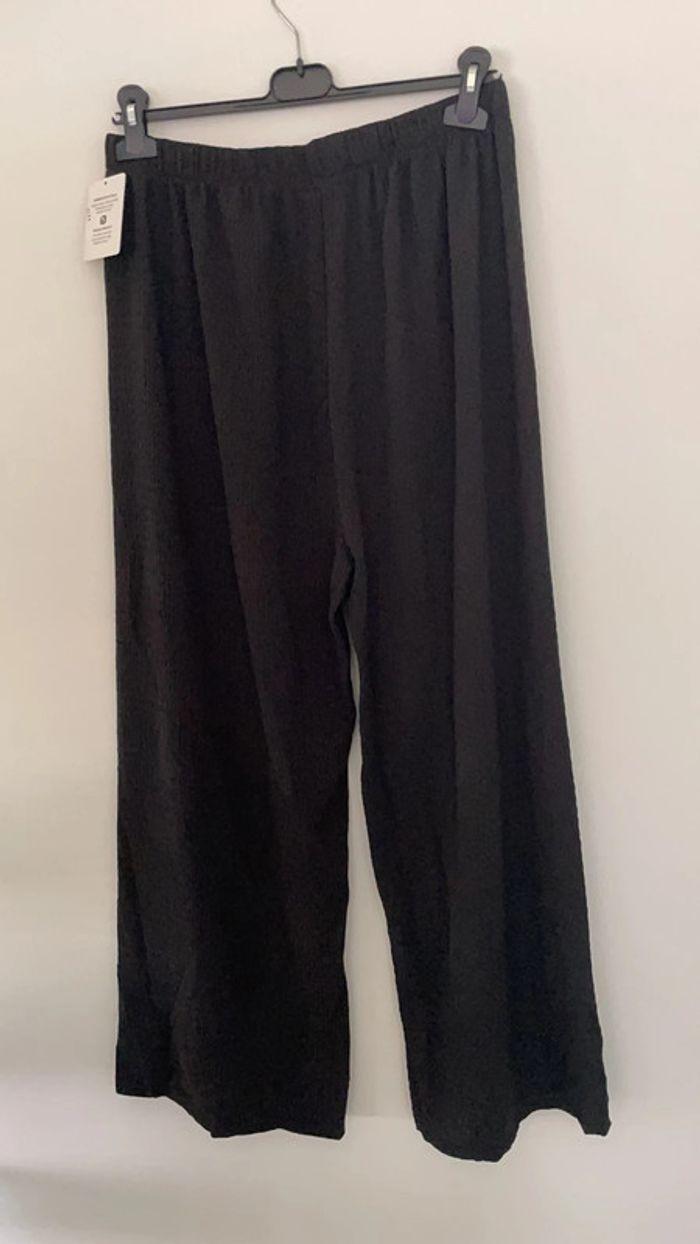 Pantalon fluide garde taille noir - photo numéro 2