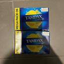 Tampax tampons 2 méga boîtes X36 flux régulier