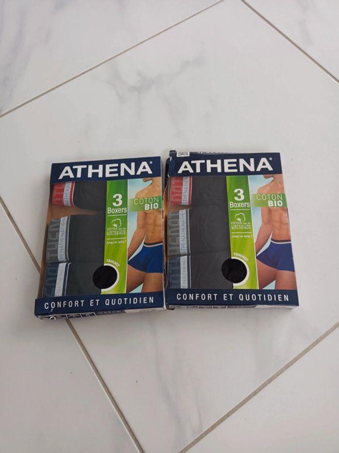 Lot de 2 pack de 3 caleçons Athéna taille 2 NEUF