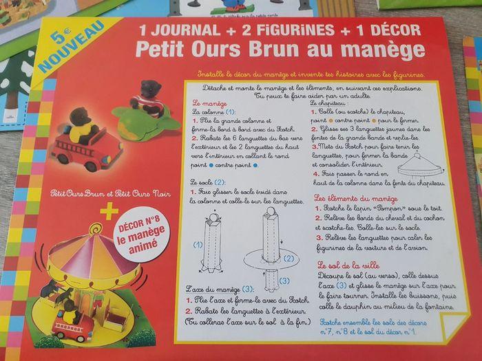 8 Kit scènes à construire petit ours brun - photo numéro 2