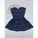 Robe bleu marine motifs papillons taille 5 ans La Halle