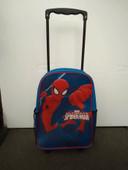 sac à dos/cartable à roulettes spiderman