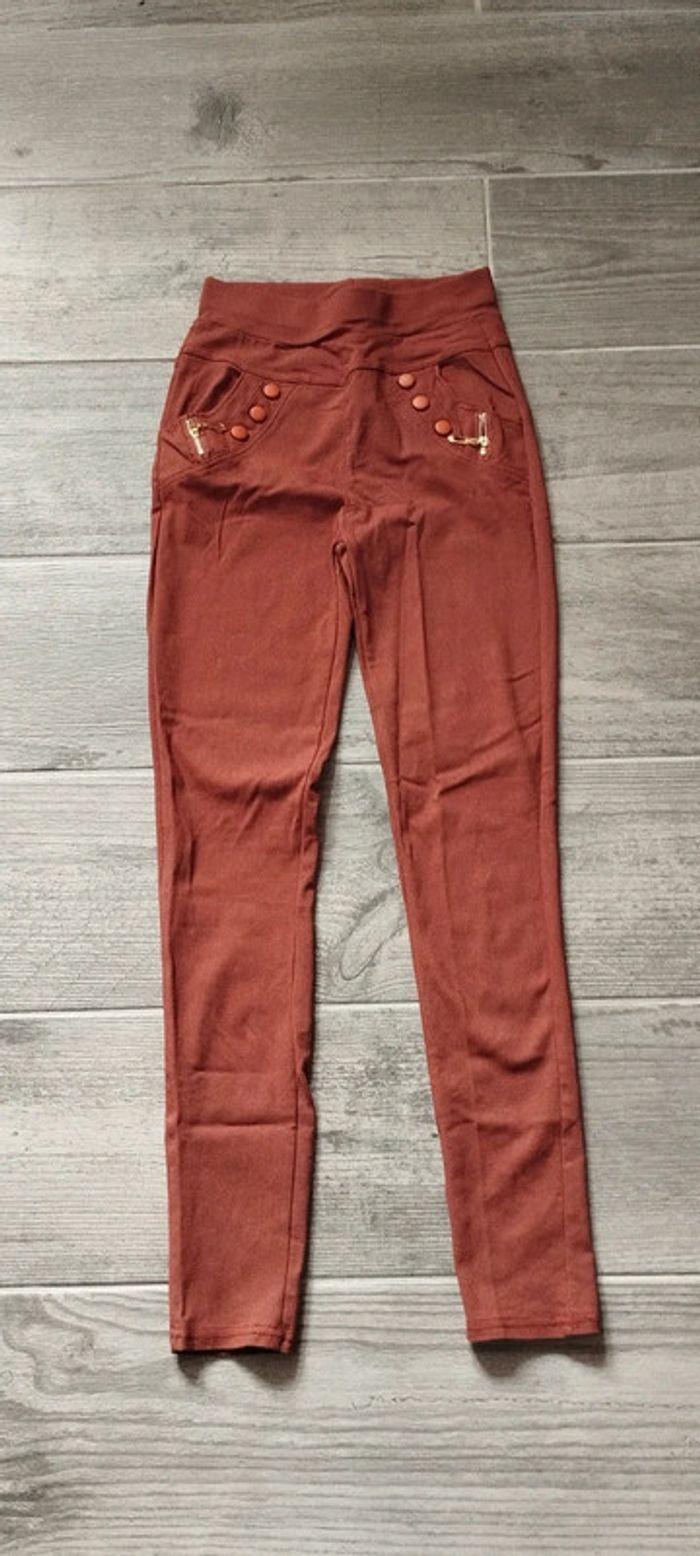 pantalon marron claire