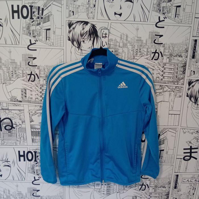 Sweat Adidas bleu clair - photo numéro 2