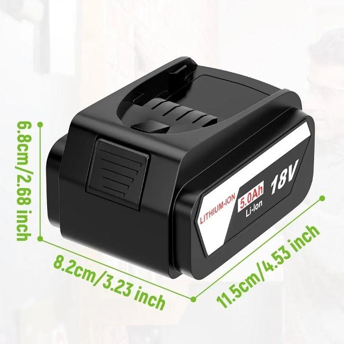 Batterie 18v 5 ah compatible bosch gardena gloria neuf - photo numéro 5