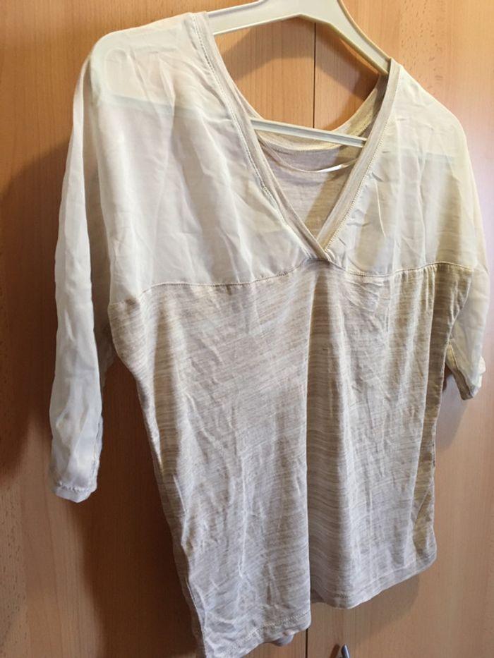 top beige bershka neuf - photo numéro 2