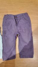 Pantalon mauve