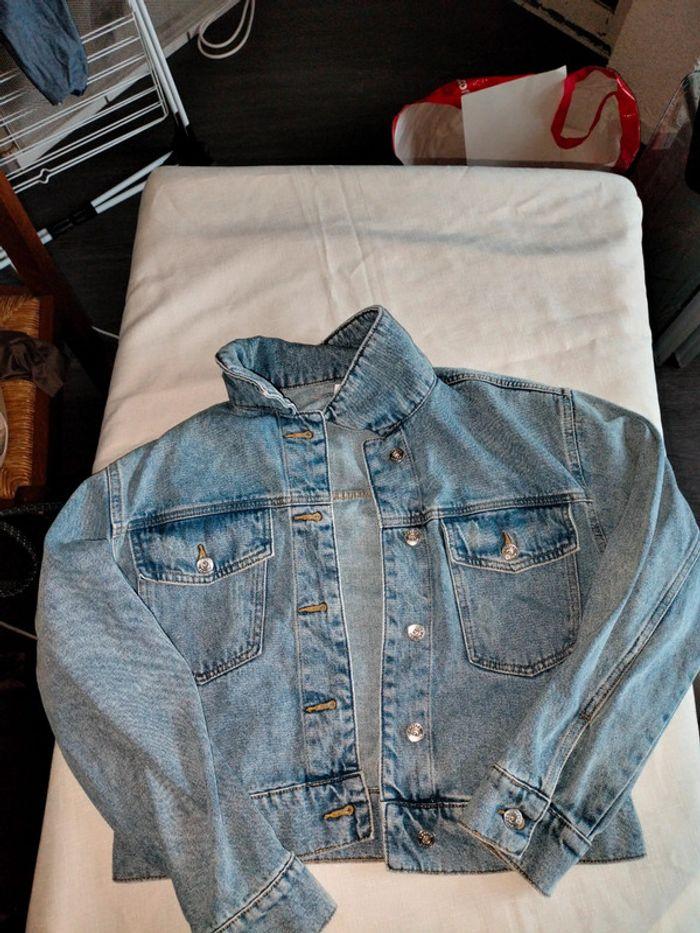 Veste en jean bleu taille s creeks - photo numéro 1