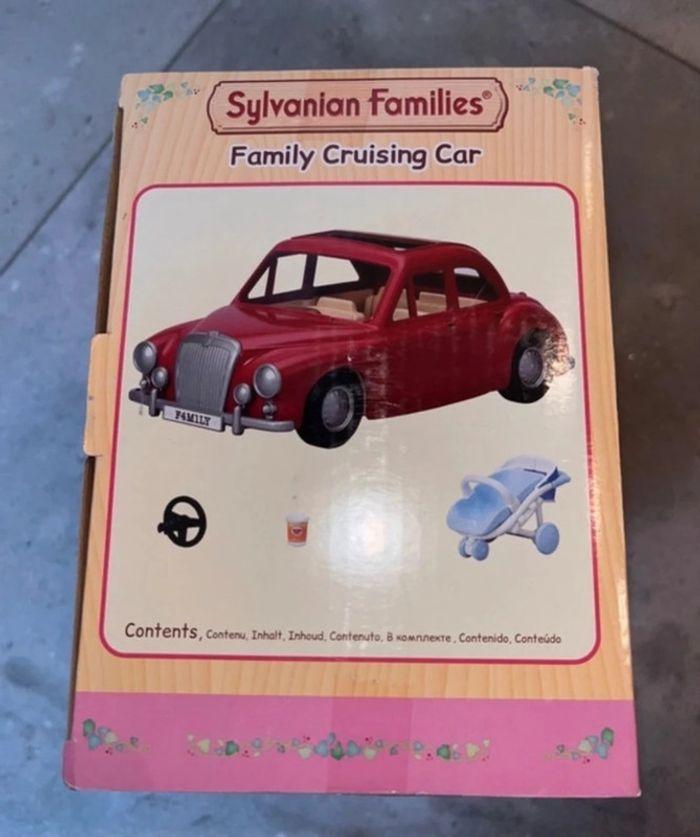 Voiture rouge cabriolet 5 places Sylvanian Families Neuf emballé  5448 - photo numéro 2