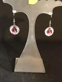 Boucles d’oreilles fantaisie princesse