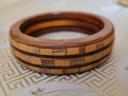 Bracelet vintage en bois