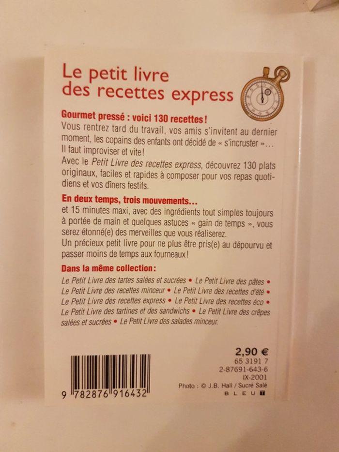 Lot de 5 mini livres de recette neufs - photo numéro 7