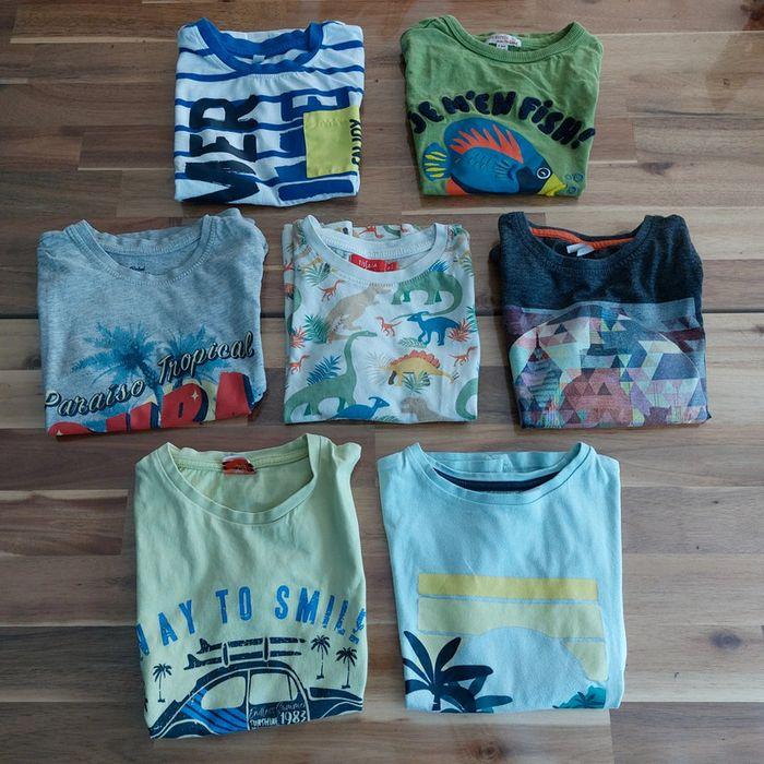 Lot de 7 t-shirt 6 ans - photo numéro 1