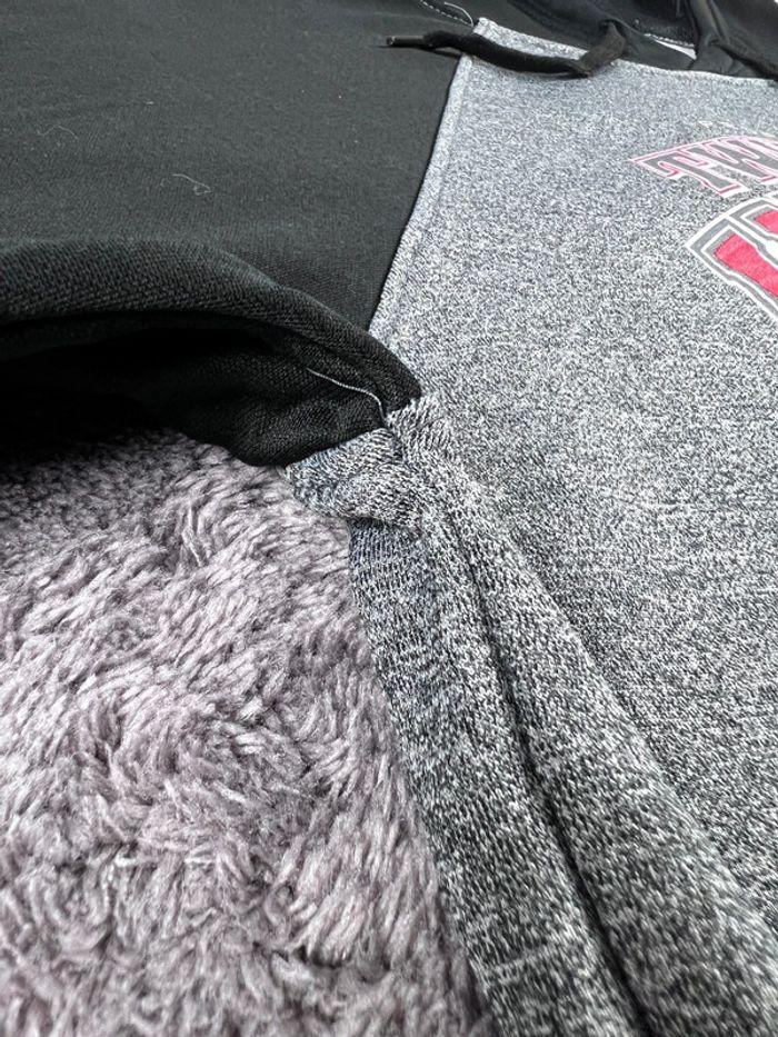 👕 Sweat à capuche Veste University Rare Vintage y2k 90s 2000s Twin Lakes Indians Gris Taille L 👕 - photo numéro 11