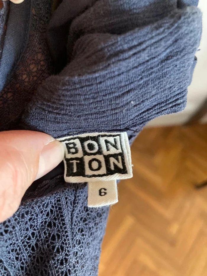 Bonton robe bleue marine 6 ans - photo numéro 5