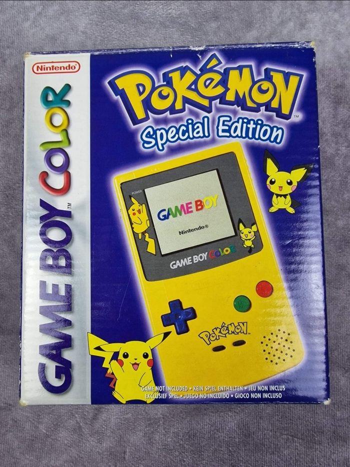 Lot 2 jeux Pokemon Jeaune et Bleue complets + GBC pokemon complet - photo numéro 3