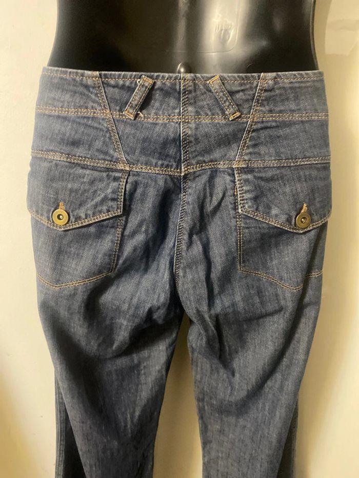 Pantalon jean à jambes larges. Taille 38 - photo numéro 11