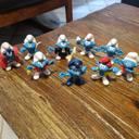 lot figurines SCHTROUMPHS