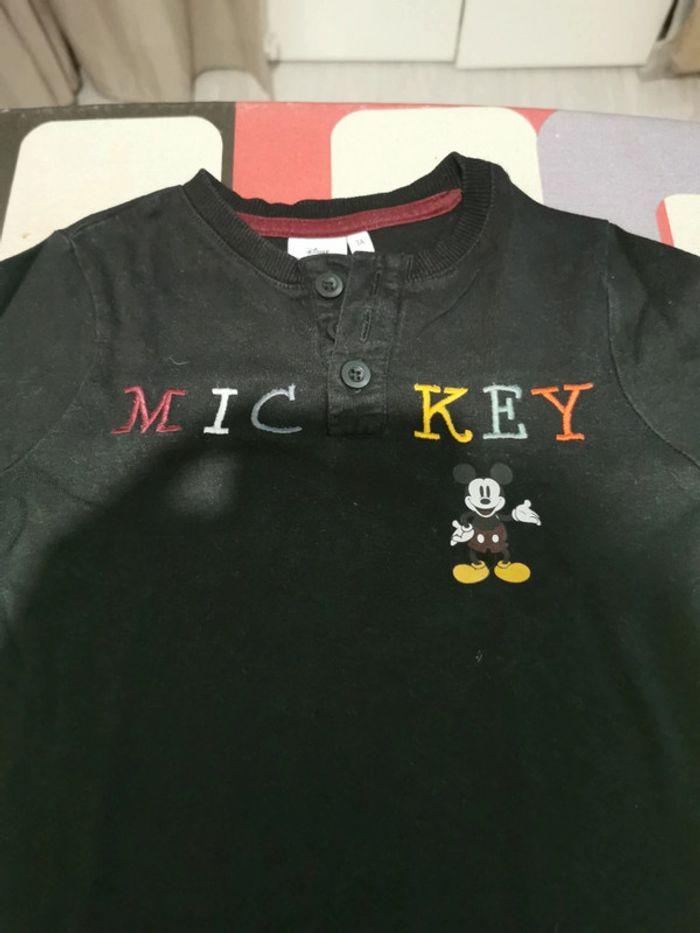 Tee-shirt manche longue Mickey - photo numéro 2