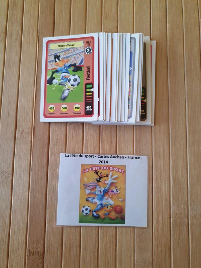 Cards Auchan "La Fête du Sport" au choix