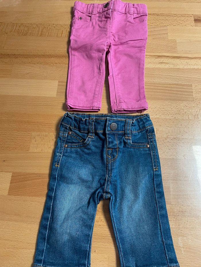 Lot 2 jeans - photo numéro 1