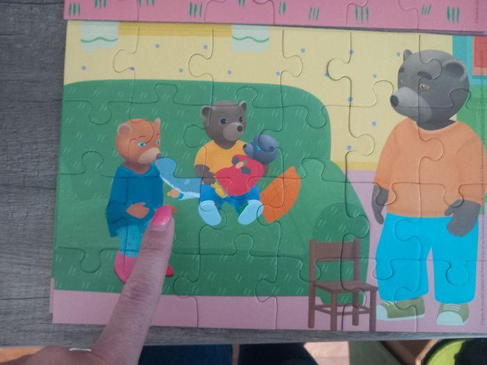 2 puzzles 24 pièces Petit ours brun Ravensburger - photo numéro 4