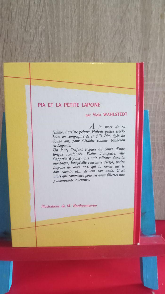 Pia et la petite Lapone, Viola Wahlstedt, 1965, n° 93, collection spirale - photo numéro 2