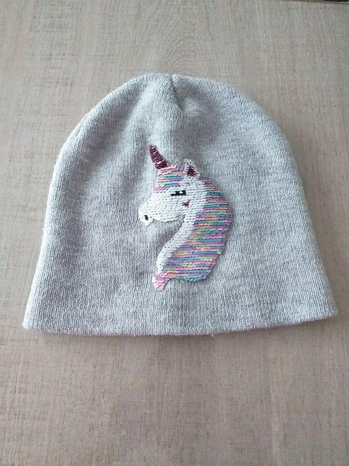 Bonnet licorne sequins - photo numéro 1