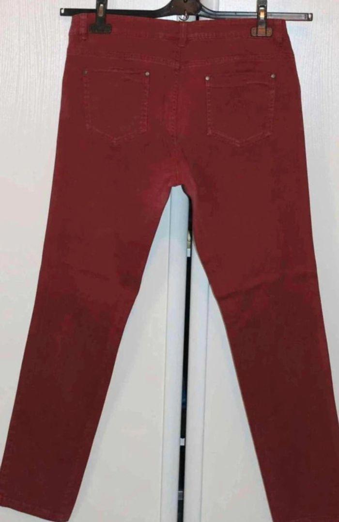 Pantalon -  Bordeaux  - Kwoman -  46 - photo numéro 3