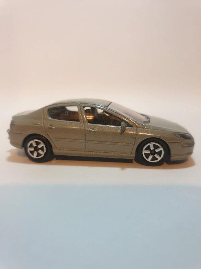 Majorette 205E Peugeot 407 gris argent métallique - 1/61 - photo numéro 4