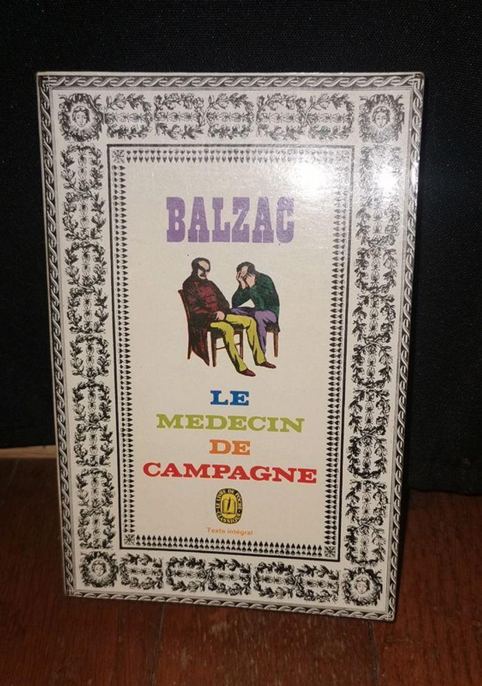 Livre balzac le médecin de campagne