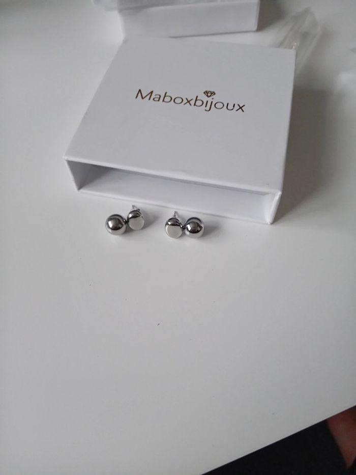 Boucles d'oreilles neuves maboxbijoux.