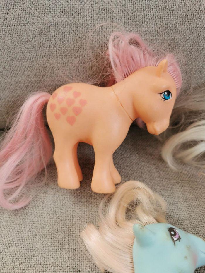 Lot de 6 mon petit poney my little pony vintage Hasbro 82 85 86 87 - photo numéro 3