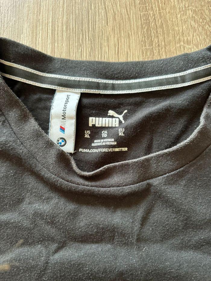 T shirt puma noir - photo numéro 3